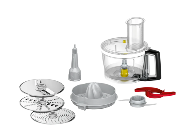 Bosch  MUZ9MX2  cam mikser başlığı, ThermoSafe, 2,3 litre, şeffaf/siyah